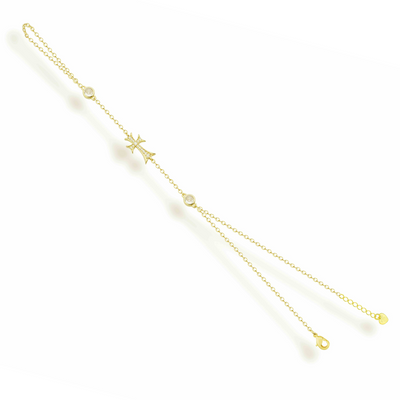 Double Cross Me Hand Chain
