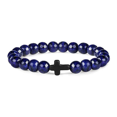 Crossed Stone Bracelet