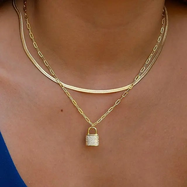 Lock Me Up Necklace 2.0