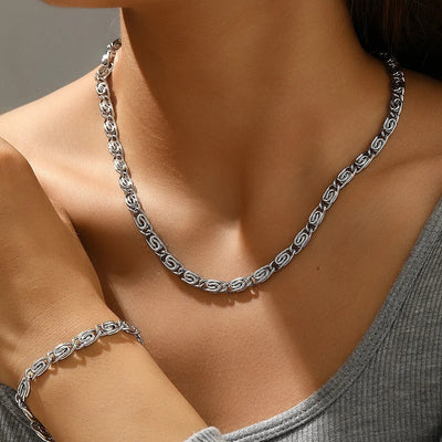 Giza Necklace Bracelet Set