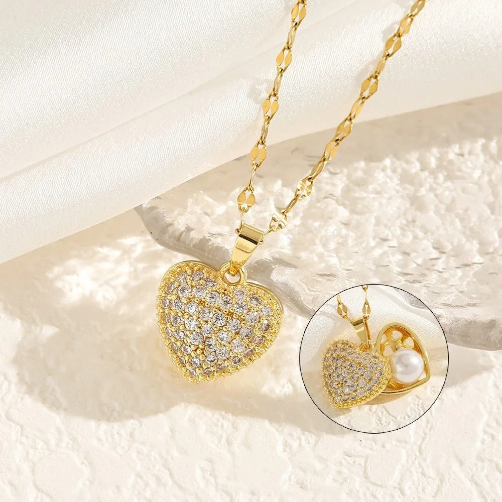 Lost Heart On Island Necklace