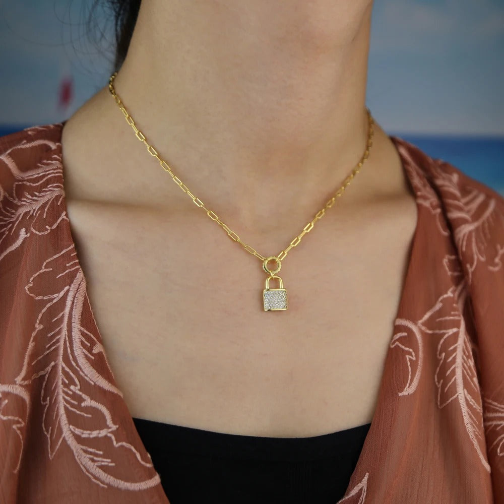 Lock Me Up Necklace 2.0