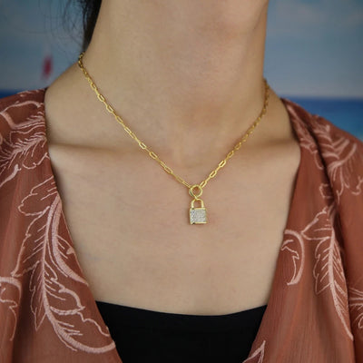 Lock Me Up Necklace 2.0