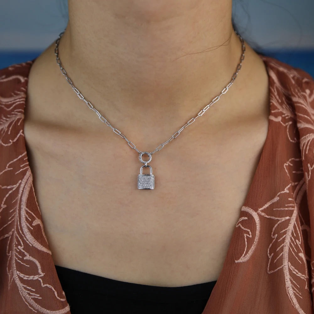 Lock Me Up Necklace 2.0