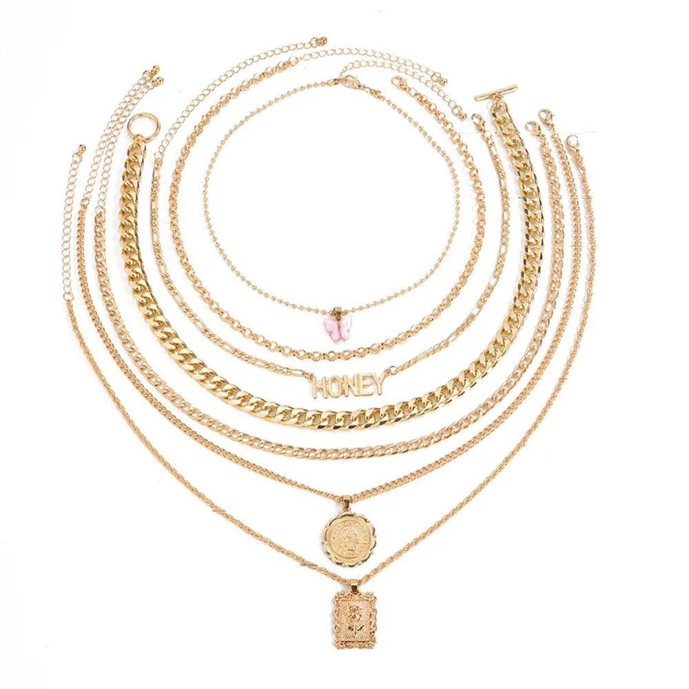 7pcs Necklace Set
